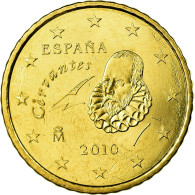 Espagne, 50 Euro Cent, 2010, SPL, Laiton, KM:1149 - Spagna