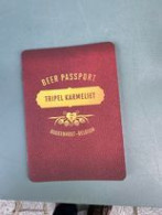 Beer Passport Tripel Karmeliet Belgium Buggenhout - Alkohol