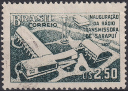 1957 Brasilien ° Mi:BR 920, Sn:BR 855, Yt:BR 636, Inauguration Of The Radio Station In Sarapuí City /RJ - Used Stamps