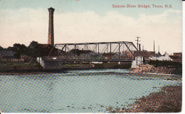 2785	110	Canada, Salmon River Bridge Truro 1914 (see Corners)  - Otros & Sin Clasificación