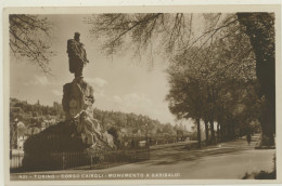 TORINO - CORSO CAIROLI -MONUMENTO A GARIBALDI 1934 - Plaatsen & Squares