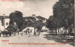 TOMAR - THOMAR - Entrada Nos Jardins Da Varzea Pequena E Escadaria Da Senhora Da Piedade - PORTUGAL - Santarem