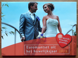 Nederland Pays-Bas - Set Mariage 2013 Huwelijksset - BU - Met Trouwpenning / Avec Médaille Gravable - Paises Bajos