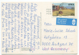 Postcard  South West Africa 1987 Swakopmund Hardap - Namibia (1990- ...)