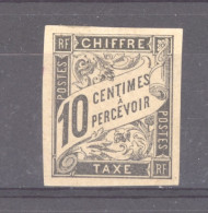 0ob  0575 -  Colonies Générales  -  Taxes  :  Yv  6a  (*)   Papier Jaune - Postage Due