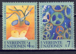 UNO Wien 1998 - Menschenrechte, Nr. 268 - 269, Postfrisch ** / MNH - Nuovi