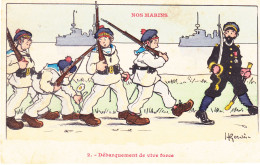 NOS MARINS  - N°2 - DEBARQUEMENT DE VIVE FORCE - Gervese, H.