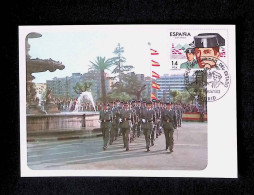 CL, FDC, 1 Er Jour, Carte Maximum, Espagne, Cuerpos De Seguridad Del Estato, Madrid, 23-31 Marzo 1983 - Tarjetas Máxima