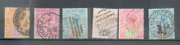 B 80 - TASMANIE -  - YT  49-50-51-52-54 / 73 ° Obli - Used Stamps