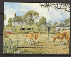 1992 MNH Guernsey Mi Block 9  Postfris** - Guernesey