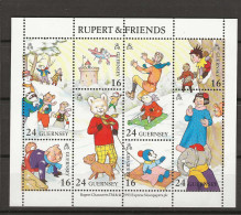 1993 MNH Guernsey Mi 590-97 Postfris** - Guernsey