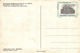 Argentina 1980 Postal Stationery Teatro Colon Columbus - Entiers Postaux