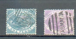B 81 - TASMANIE - YT  F.P. 7 Et 9 ° Obli - Used Stamps