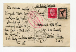 !!! ALLEMAGNE, CARTE DE BERLIN DE 1930 POUR LA FRANCE, PAR ZEPPELIN - Luchtpost & Zeppelin
