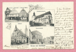 67 - GRUSS Aus DAMBACH - Multivues - Wirtschaft Zum Rebstock - Alphonse MÜLLER - Dambach-la-ville