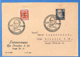 Allemagne Zone Soviétique - 1949 - Lettre De Niedersedlitz - G29874 - Andere & Zonder Classificatie