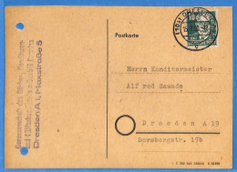 Allemagne Zone Soviétique - 1950 - Carte Postale De Dresden - G29831 - Altri & Non Classificati