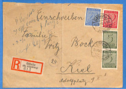 Allemagne Zone Soviétique - 1945 - Lettre Einschreiben De Gossnitz - G29803 - Altri & Non Classificati