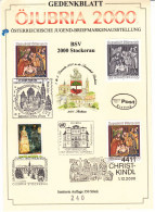 Ojubria 2000 - Wien Stockerau - Weinachten Noël Christmas - Lettres & Documents