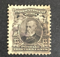 1902 - United States - Benjamin Harrison 13c - Used - Usati