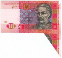 Ucraina 10 Hryven 2011 Errore Di Taglio UNC P.119A (B/73 - Ucraina