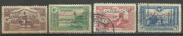 Turkey; 1914 Overprinted Commemorative Stamps For The Abolition Of The Foreign Concessions - Oblitérés