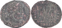 ROME - Nummus - CONSTANTIN I LE GRAND - 330 AD - Soldats Et Enseignes - Antioche - RIC 86 - 18-168 - L'Empire Chrétien (307 à 363)