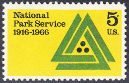 !a! USA Sc# 1314 MNH SINGLE (a3) - National Park Service - Nuovi