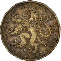 Monnaie, République Tchèque, 20 Korun, 2000 - Czech Republic
