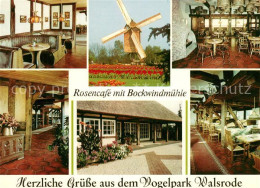 73131469 Walsrode Lueneburger Heide Vogelpark Rosencafe Bockwindmuehle Walsrode  - Walsrode