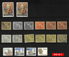 Portugal : Lot De 18 Timbres Oblitérés - Other & Unclassified