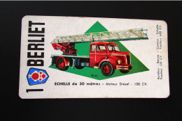 Carte De Jeux  "CHOCOLATERIE De L'UNION" - Série "Jeux Des 7 Familles AUTO" - Toy Memorabilia