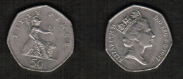 GREAT BRITAIN    50 PENCE 1997 (KM # 940.2) #7732 - 50 Pence