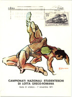Italy, 1971 IMOLA Campionati Nazionale Studenteschi Lotta Greco Romana, Ringen, Lutte, Wrestle - Wrestling