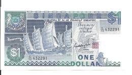 SINGAPOUR 1 DOLLAR ND1987 UNC P 18 - Singapur