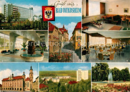 73130177 Bad Windsheim Sanatorium Frankenland Rathaus Kilianskirche  Bad Windshe - Bad Windsheim