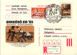 Magyar Budapest EB 1983 Championates Europe, Ringen, Lutte, Wrestle - Wrestling