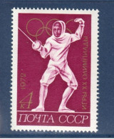 Russie, **, Yv 3836, Mi 4020, SG 4073, Escrime, JO Munich 1972, - Fechten