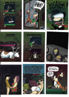 EK24 - LOT DE 35 CARTES BLOOM COUNTY CHROMIUM 1995 - AUTRES PHOTS DISPONIBLES SUR DEMANDE - Andere & Zonder Classificatie