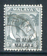 MALACCA- Administration Militaire Britannique- Y&T N°5- Oblitéré - Malaya (British Military Administration)