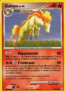 Carte Pokemon 59/130 Galopa 80pv 2007 - Other & Unclassified