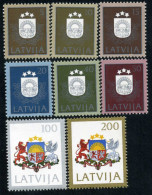 Letonia Latvia 269/76 1991 Serie Escudos Lujo - Lettonie