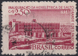 1958 Brasilien ° Mi:BR 931, Sn:BR 866, Yt:BR 648, Inauguration Of Salto Grande Hydro-electric Station - Used Stamps