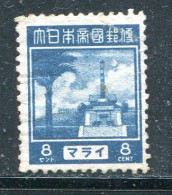 MALACCA- Occupation Japonaise- Y&T N°31- Oblitéré - Japanse Bezetting