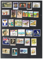 AUSTRALIA  -  LOT OF 30 DIFFERENT STAMPS -      USED°  - LOTTO 1 - Oblitérés
