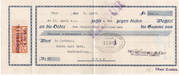 SWITZERLAND - INKASSO - CAMBIALE DEL 4.4.1930 DI 200 FRANKEN - KANTONALBANK - CHUR - Bills Of Exchange