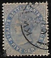 STRAITS SETTLEMENTS..1883..Michel # 37...used. - Straits Settlements