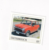 ÖSTERREICH - AUTO -  AUTOMOBILE Im Lauf Der ZEIT - MINI - Personalisierte Briefmarke ** Postfrisch - Timbres Personnalisés