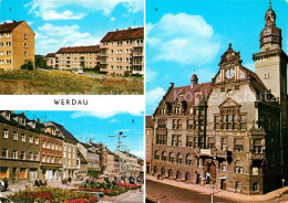 73082213 Werdau Sachsen Markt Rathaus Werdau Sachsen - Werdau