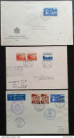 Liechtenstein DIENST, Partie Briefe Sonderstempel Ballonpost - Dienstzegels